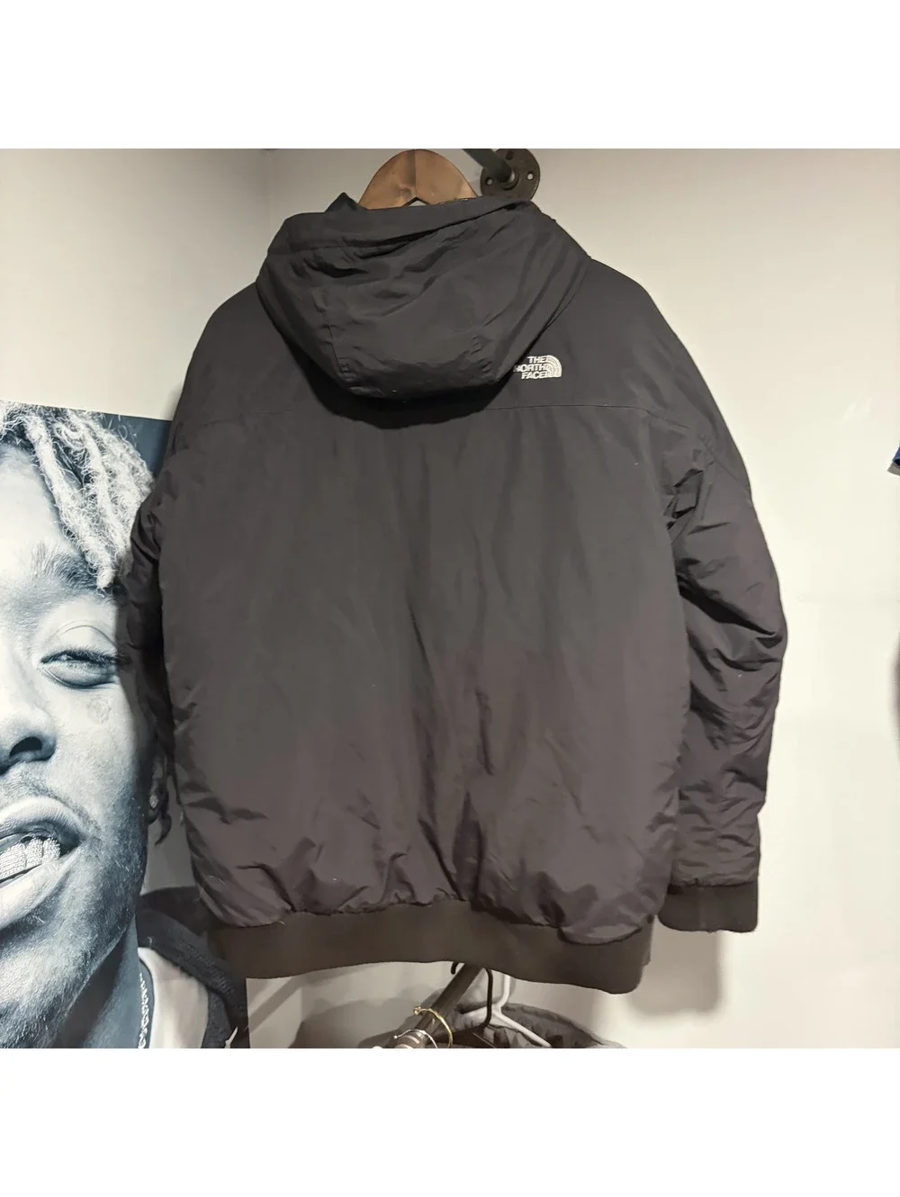 The North Face Black HyVent 550 Insulated Hooded Jacket